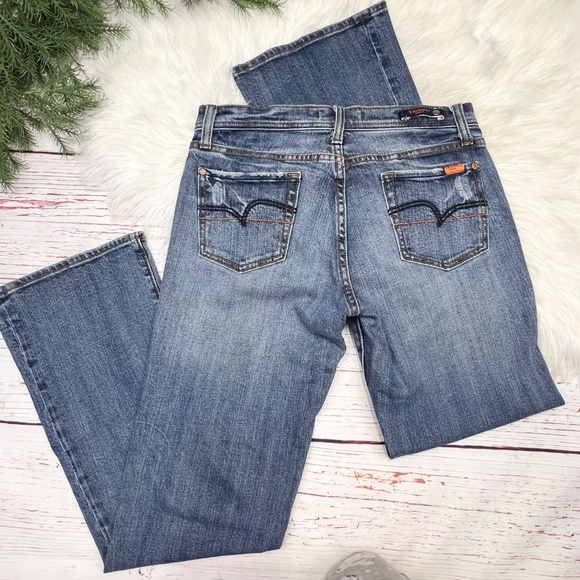 👖|•VIGOSS•| Boot Cut Mid Rise Jeans Size 9 Regular👖 - Picture 4 of 7